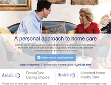 Tablet Screenshot of danielcare.com